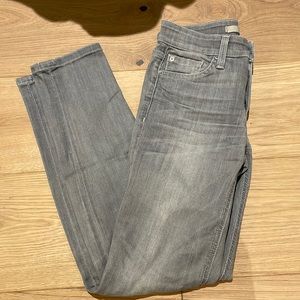 Only worn a few times! Grey Joes jeans